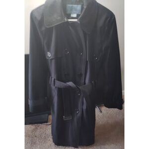 Nine West Black Trench Coat